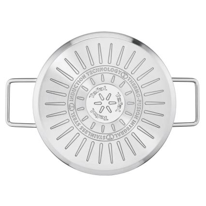 Tefal - Set di 10 pentole NORDICA in acciaio inox