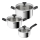 Tefal - Set di 3 pentole DELICIOUS in acciaio inox
