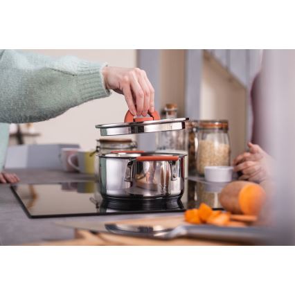 Tefal - Set di 6 pentole OPTI'SPACE