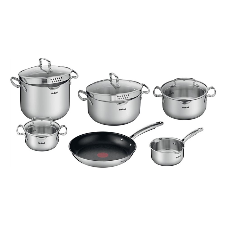 Tefal - Set di pentole 10 pz DUETTO
