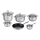 Tefal - Set di pentole 10 pz DUETTO