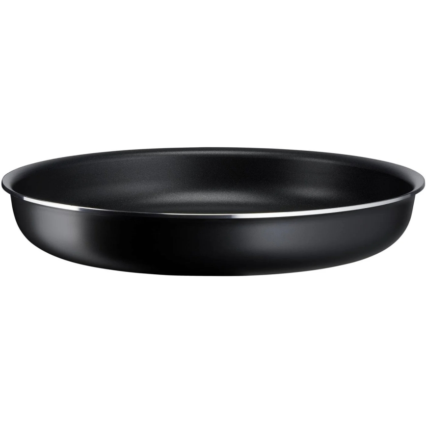 Tefal - Set di pentole 10 pz INGENIO EASY COOK & CLEAN BLACK