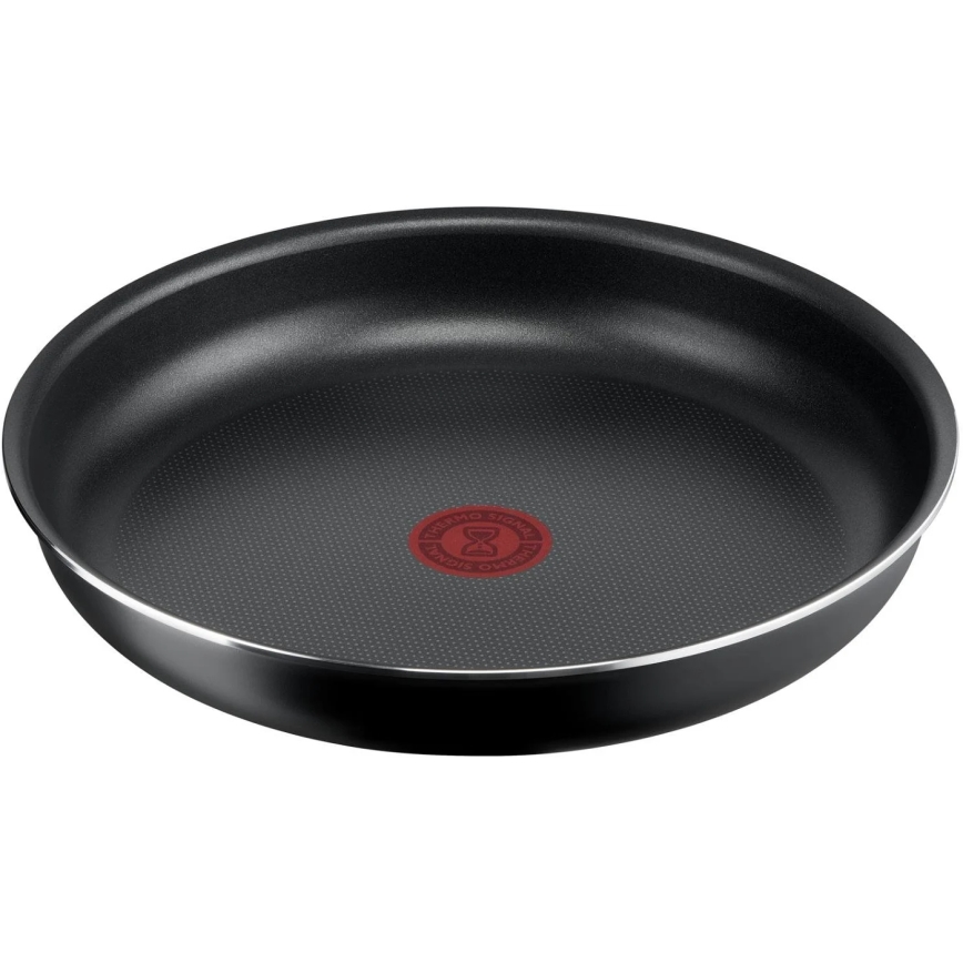Tefal - Set di pentole 10 pz INGENIO EASY COOK & CLEAN BLACK