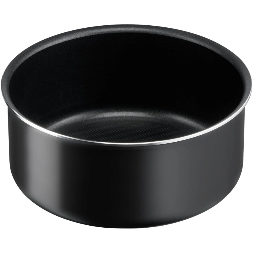 Tefal - Set di pentole 10 pz INGENIO EASY COOK & CLEAN BLACK