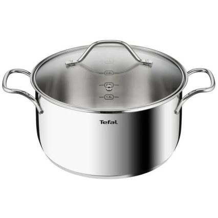 Tefal - Set di pentole 10 pz INTUITION acciaio inossidabile