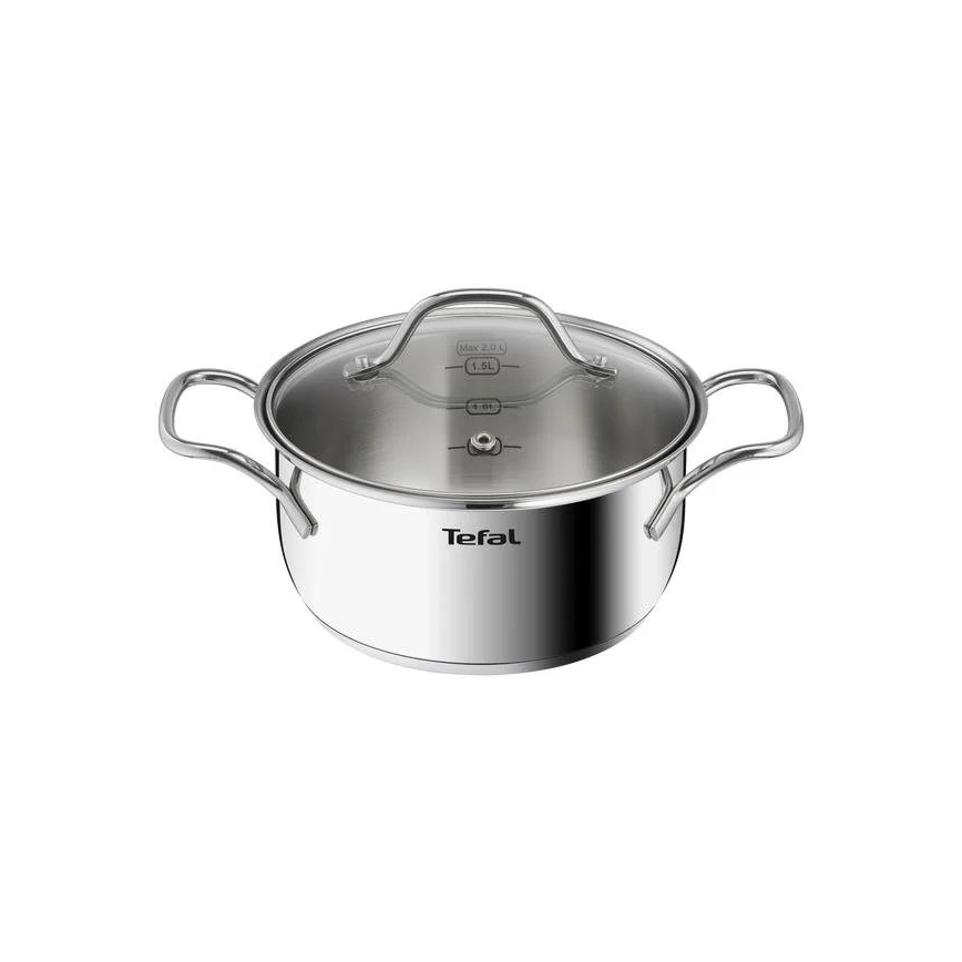 Tefal - Set di pentole 10 pz INTUITION acciaio inossidabile