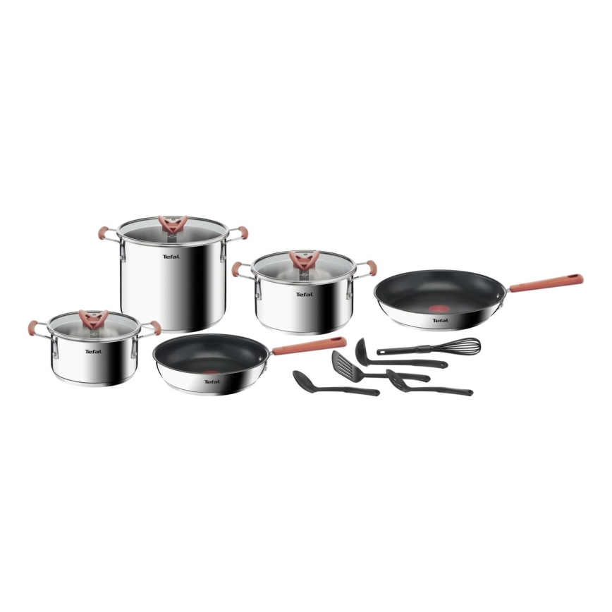 Tefal - Set di pentole 13 pezzi OPTI'SPACE
