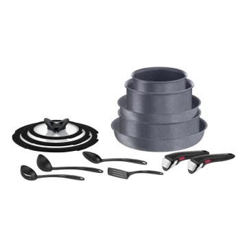 Tefal - Set di pentole 14 pz INGENIO NATURAL FORCE