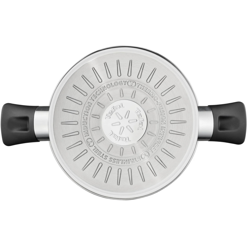 Tefal - Set di pentole 6 pz DELICIOUS acciaio inossidabile