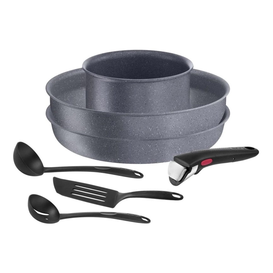 Tefal - Set di pentole 7 pz INGENIO NATURAL FORCE