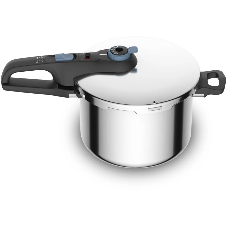 Tefal - Set di pentole a pressione 4/6 l SECURE TRENDY acciaio inossidabile