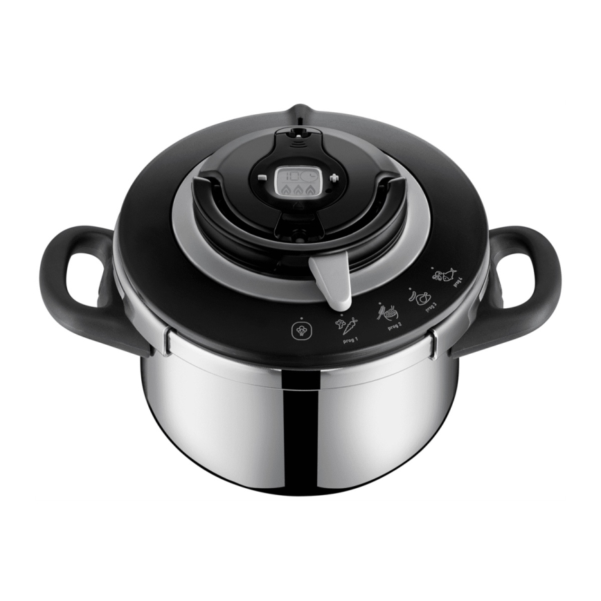 Tefal - Set di pentole a pressione da 4,5 e 6 l CLIPSO+ CHEF