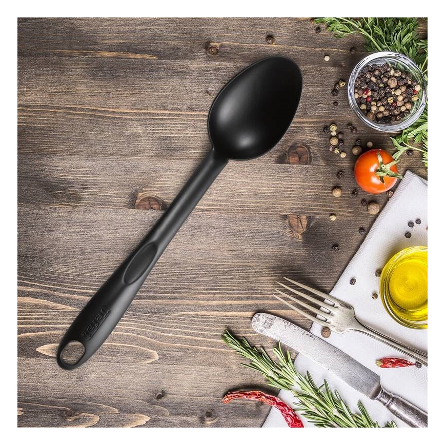 Tefal - Set di utensili da cucina 9 pz BIENVENUE nero