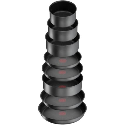 Tefal - Set di pentole 20 pezzi INGENIO DAILY CHEF ON nero