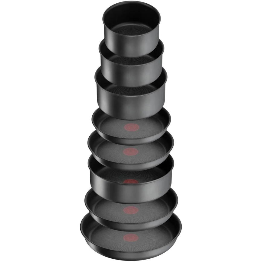 Tefal - Set di pentole 20 pezzi INGENIO DAILY CHEF ON nero