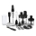Tefal - Stabmixer INFINY FORCE PRO 5in1 1200W/230V schwarz/Edelstahl