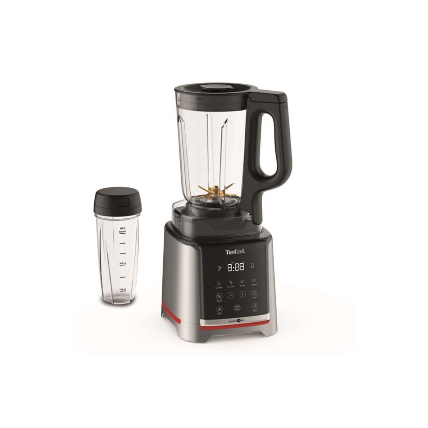 Tefal - Standmixer 1,7 l INFINITYMIX+ 1600W/230V schwarz/Edelstahl
