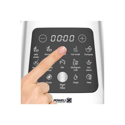 Tefal - Standmixer 2 l PERFECTMIX+ 1400W/230V matt Chrom