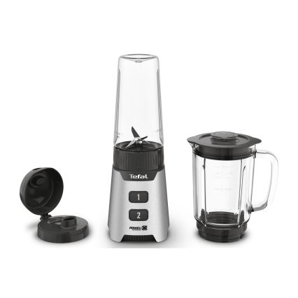 Tefal - Standmixer BLENDFORCE 400W/230V Edelstahl/schwarz