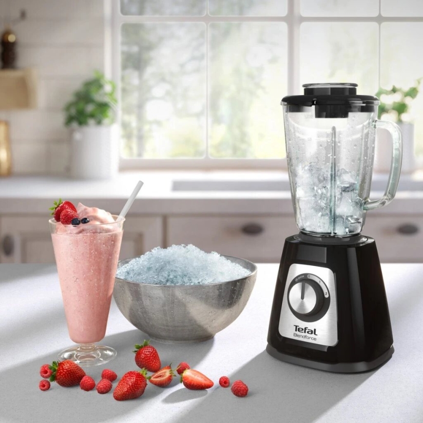 Tefal - Standmixer BLENDFORCE 800W/230V schwarz/Edelstahl