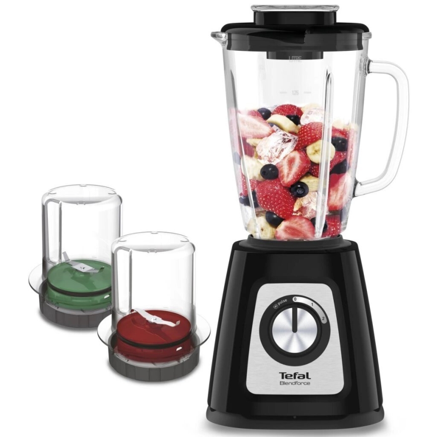 Tefal - Standmixer BLENDFORCE 800W/230V schwarz/Edelstahl