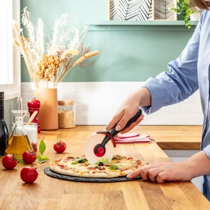 Tefal - Tagliapizza INGENIO acciaio inossidabile/nero