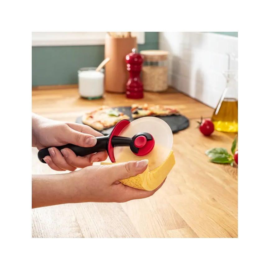 Tefal - Tagliapizza INGENIO acciaio inossidabile/nero