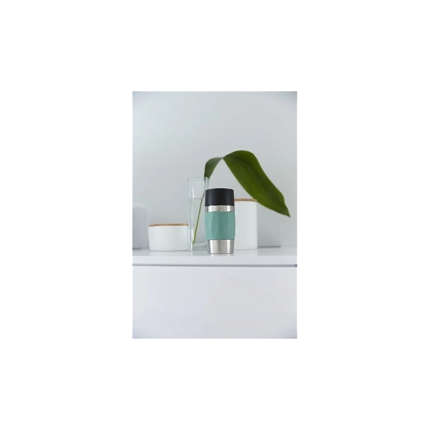 Tefal - Tasse thermique 300 ml COMPACT MUG acier inoxydable/vert