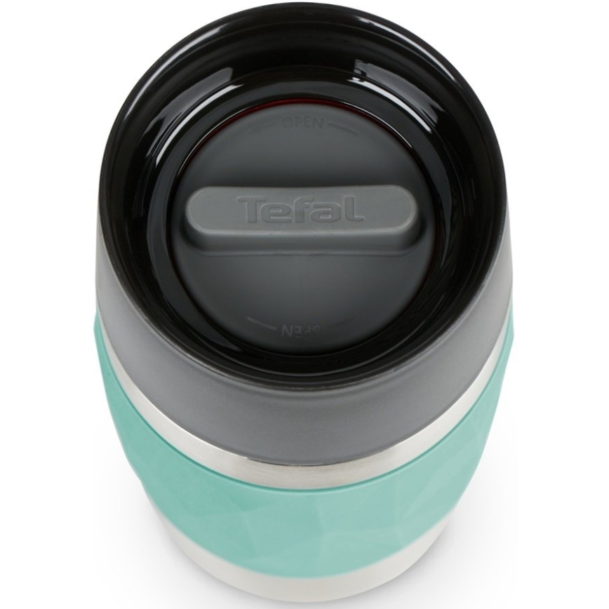 Tefal - Tasse thermique 300 ml COMPACT MUG acier inoxydable/vert