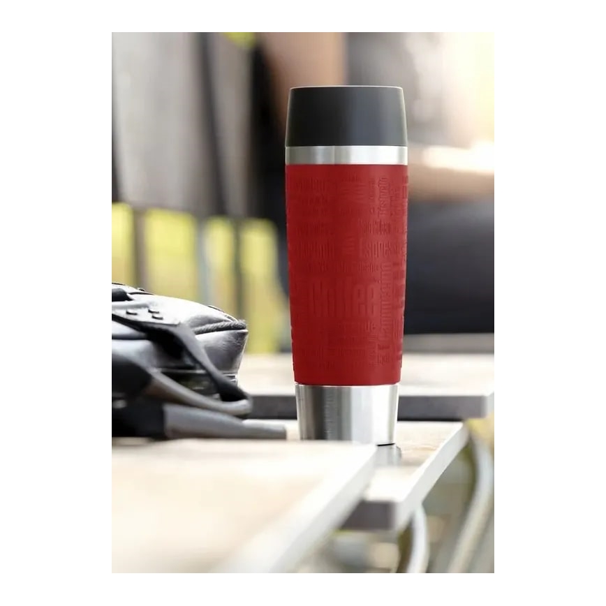 Tefal - Tazza da viaggio 500 ml TRAVEL MUG acciaio inox/rosso