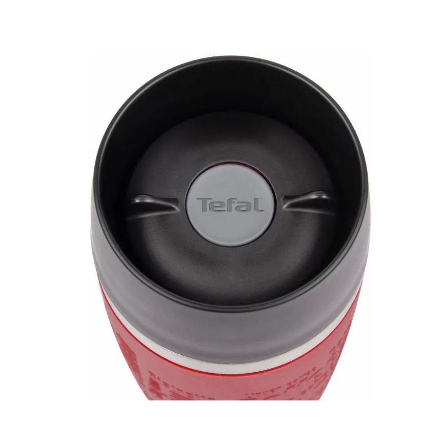 Tefal - Tazza da viaggio 500 ml TRAVEL MUG acciaio inox/rosso