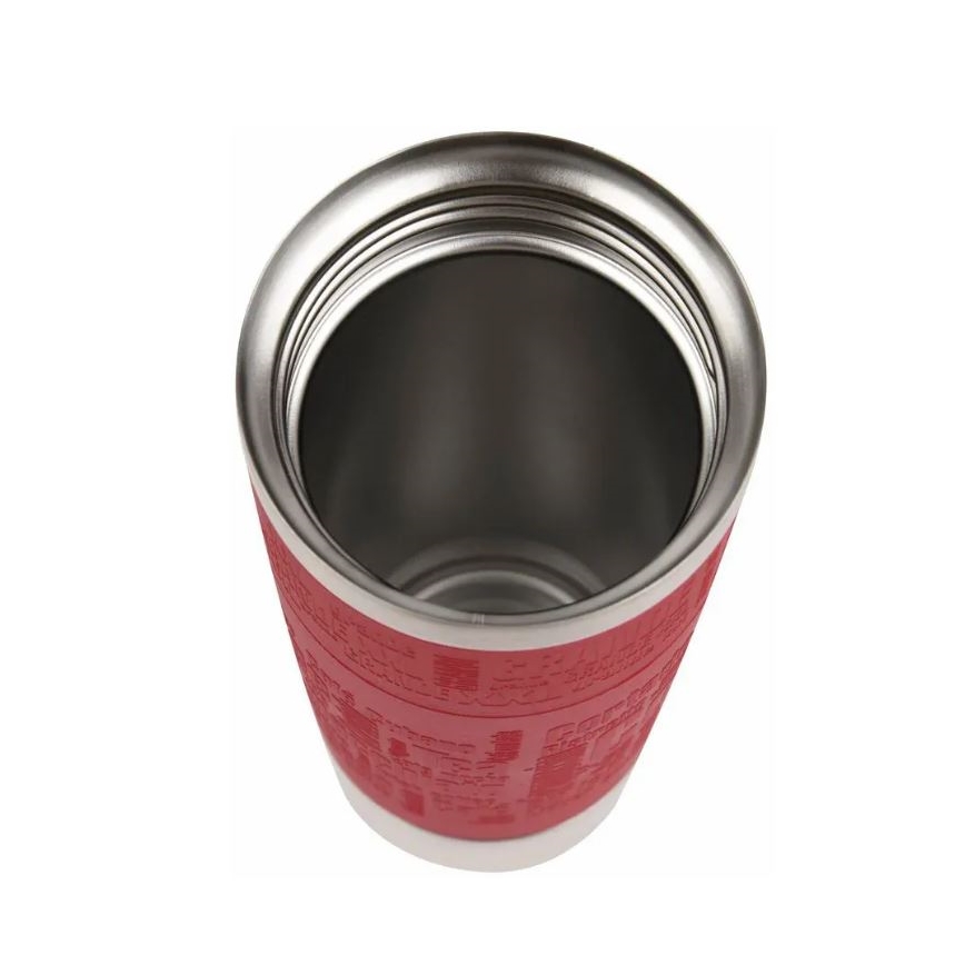 Tefal - Tazza da viaggio 500 ml TRAVEL MUG acciaio inox/rosso