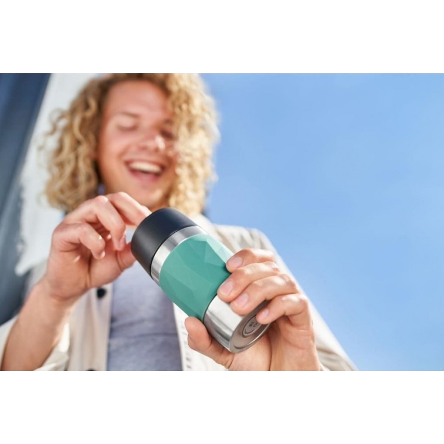 Tefal - Tazza termica 300 ml COMPACT MUG acciaio inossidabile/verde
