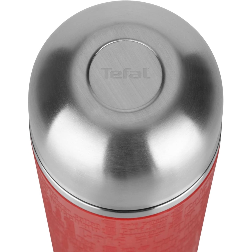 Tefal - Thermos con tazza  1 l SENATOR acciaio inossidabile/rosso