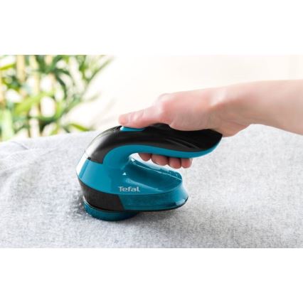 Tefal - Togli-pelucchi LINT 2xAA nero/blu