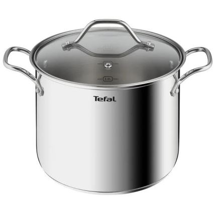 Tefal - Topfset 10 Stk. INTUITION Edelstahl