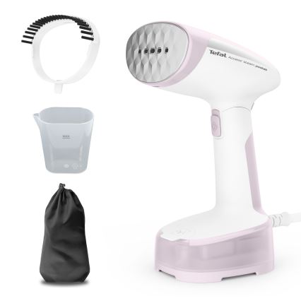 Tefal - Vaporizzatore portatile per capi ACCESS STEAM POCKET 1300W/230V rosa