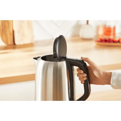 Tefal - Wasserkocher SUBITO 1,7l 2400W/230V Edelstahl/schwarz