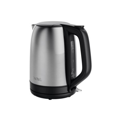 Tefal - Wasserkocher SUBITO 1,7l 2400W/230V Edelstahl/schwarz