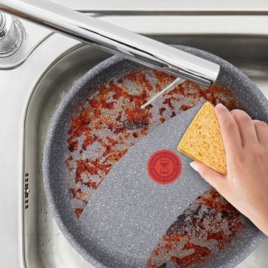 Tefal - Wokpfanne HARD STONE 28 cm