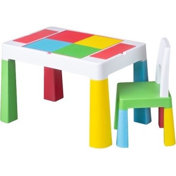 TEGA BABY - Ensemble table et chaise pour enfant multicolore