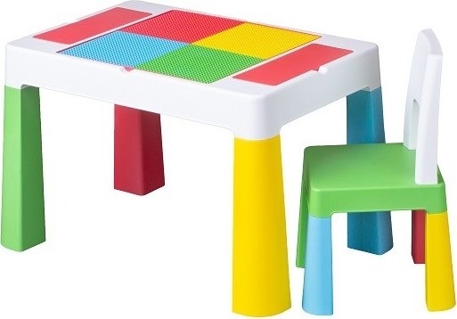TEGA BABY - Ensemble table et chaise pour enfant multicolore