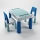 TEGA BABY - Ensemble table et chaises pour enfants, turquoise/bleu/blanc
