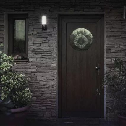 Telecamera esterna intelligente LED con luce GoSmart LED/12W/230V 3200K IP65 Wi-Fi Tuya nera