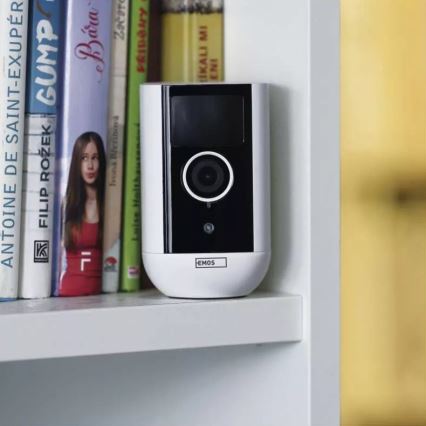 Telecamera intelligente per esterni con sensore di movimento GoSmart 5V IP65 Wi-Fi Tuya