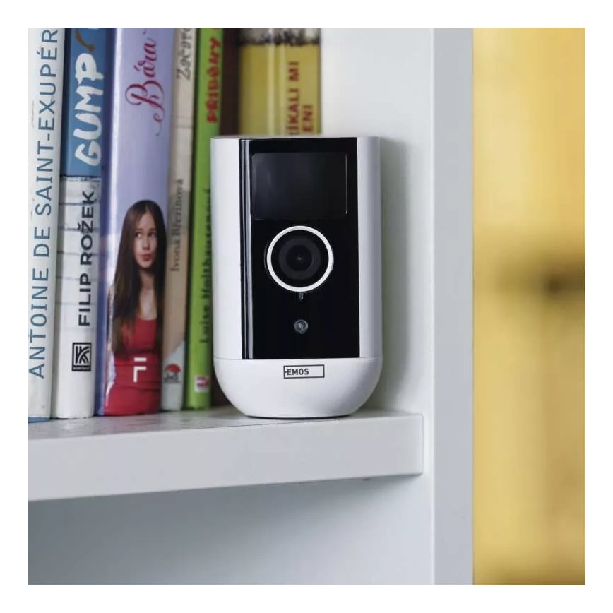 Telecamera intelligente per esterni con sensore di movimento GoSmart 5V IP65 Wi-Fi Tuya