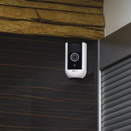 Telecamera intelligente per esterni con sensore di movimento GoSmart 5V IP65 Wi-Fi Tuya