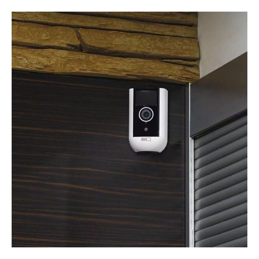 Telecamera intelligente per esterni con sensore di movimento GoSmart 5V IP65 Wi-Fi Tuya
