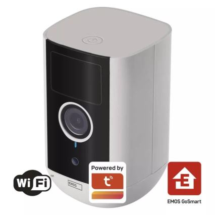 Telecamera intelligente per esterni con sensore di movimento GoSmart 5V IP65 Wi-Fi Tuya