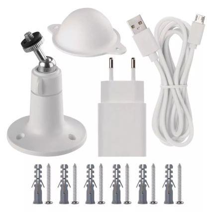 Telecamera intelligente per esterni con sensore di movimento GoSmart 5V IP65 Wi-Fi Tuya